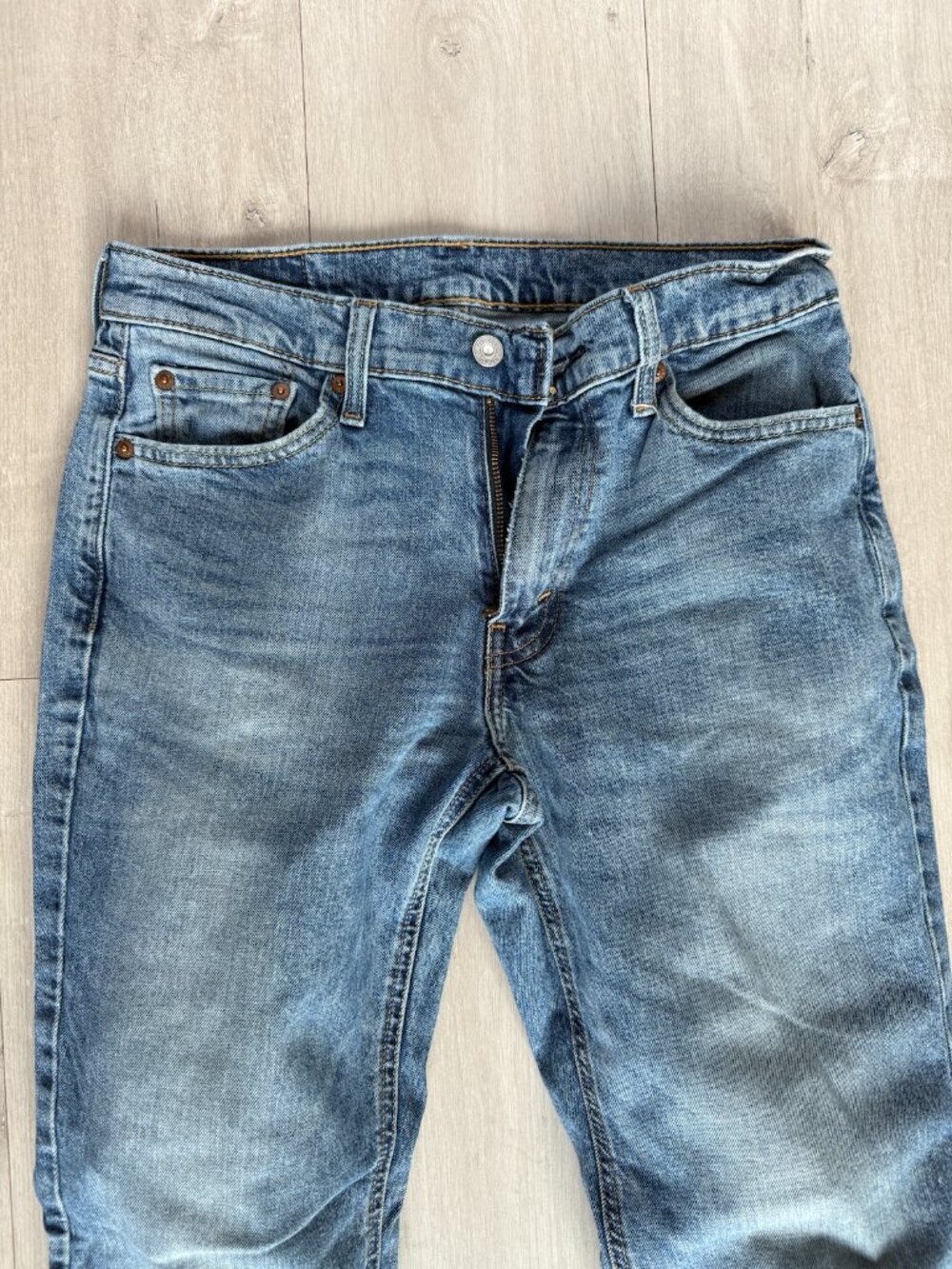 Levi's 541 Athletic Taper Jeans Cotton Blend Medium Wash 30x32